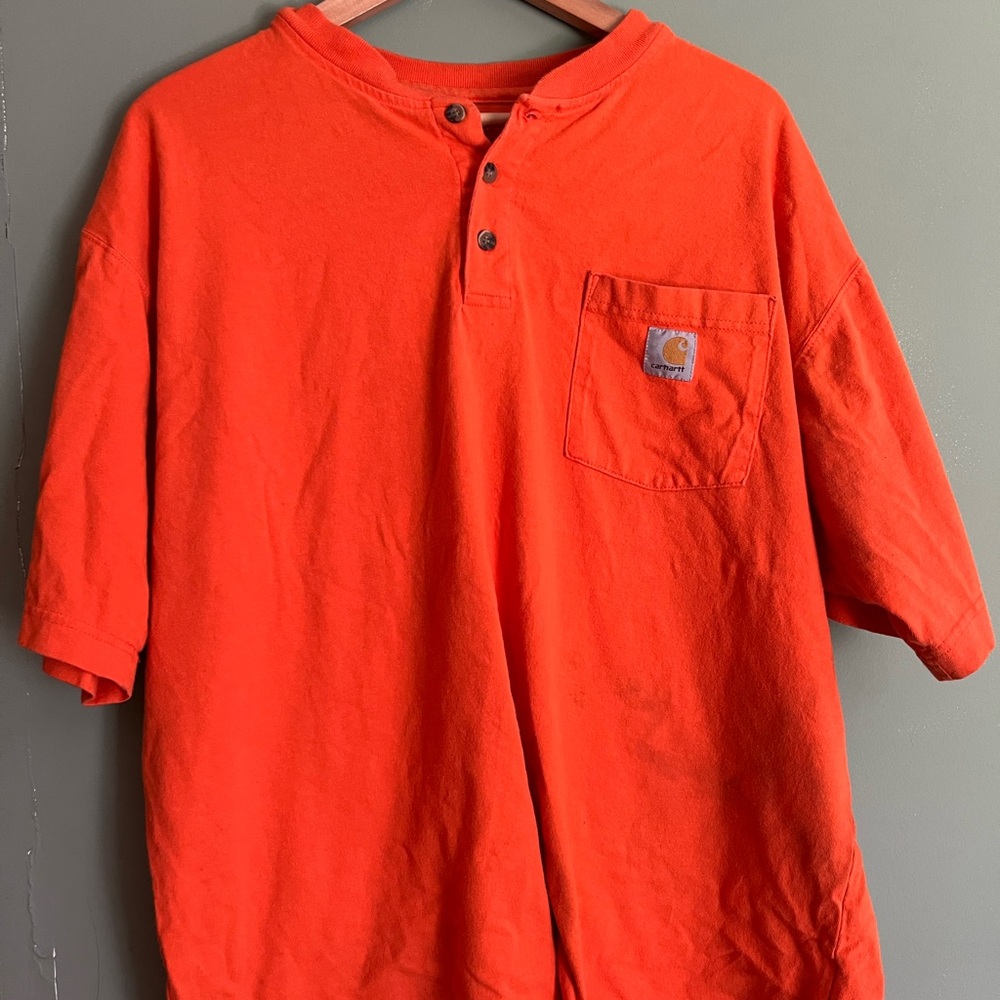 Carhartt Vibrant Orange Crewneck